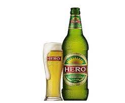 hero lager beer price