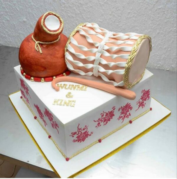 yoruba wedding cake