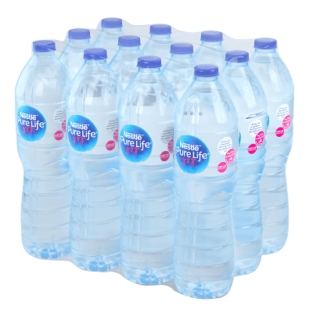 nestle pure life bottled water
