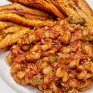 Beans and plantain