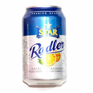 Star Radler can beer