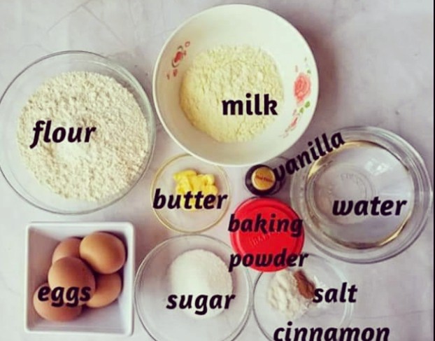 basic ingredients in baking a cake