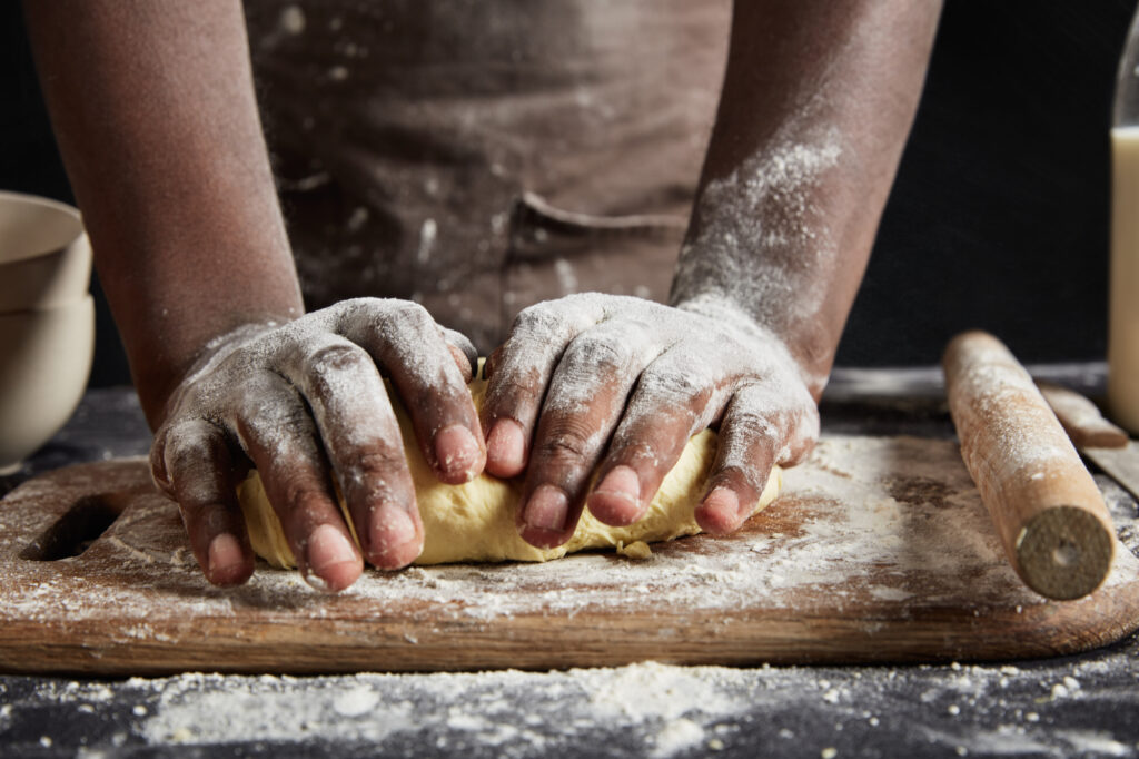 kneading in making