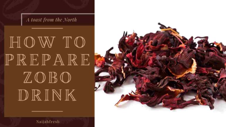 how to prepare zobo drink