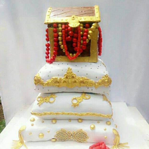 nigerian wedding cake