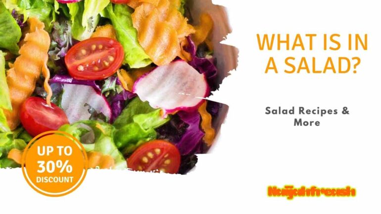 what is in a a, salad recipes and more