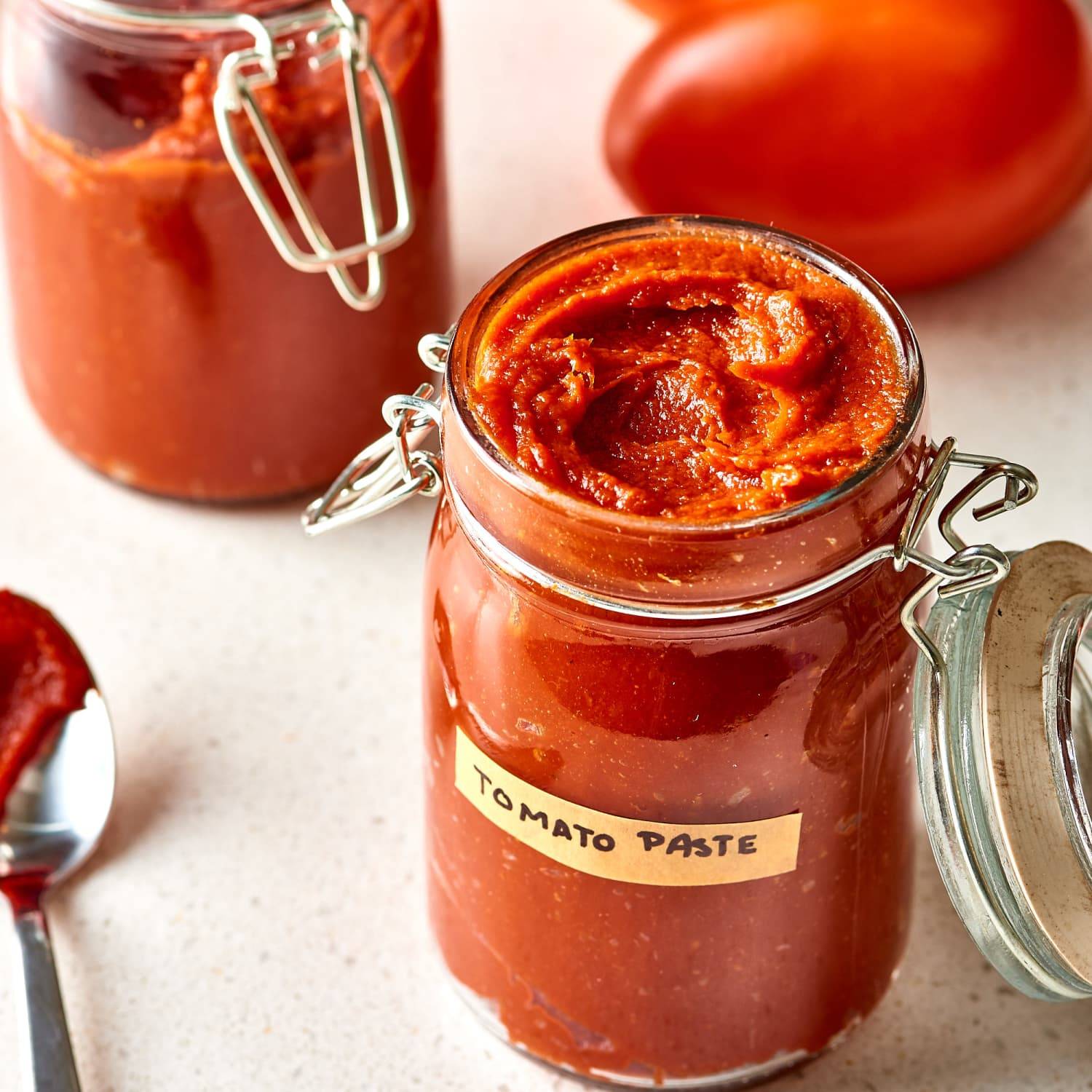 tomato paste from fresh tomatoes