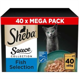 sheba cat food in gravy