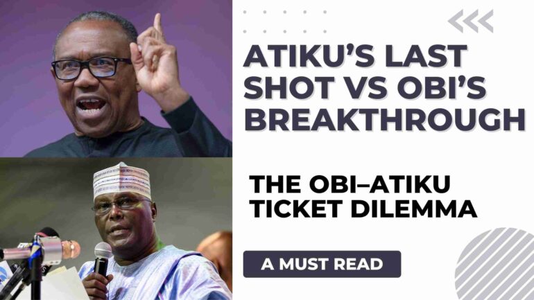 Atiku Abubakar vs Peter Obi
