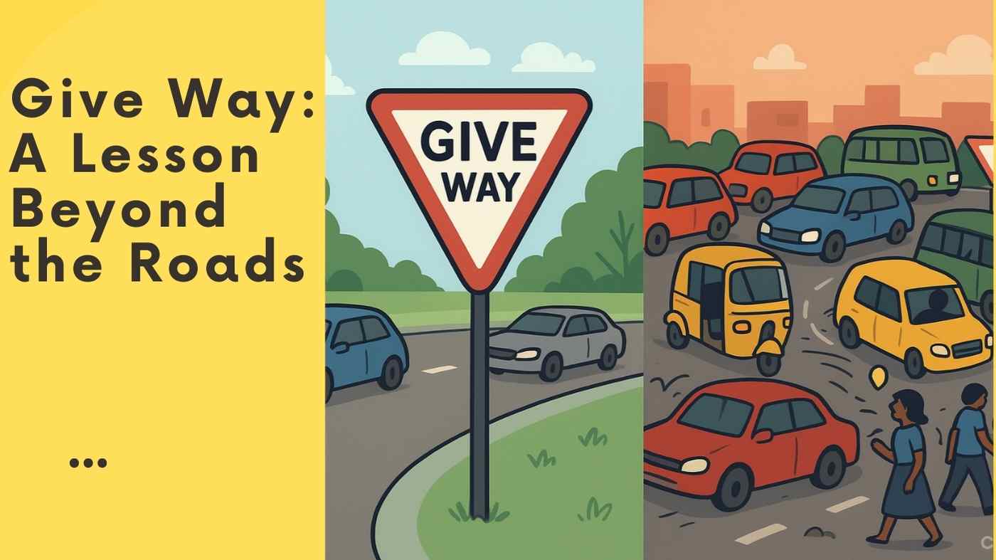 Give way to your right